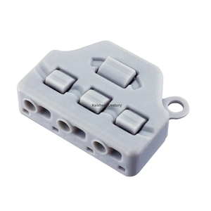 Connecteur de câble LED 3P, séparateur 1 à 3, 0-42V 3A, câblage parallèle, boîtier en nylon, contacts en cuivre, déconnexion rapide étanche - Product Image 1