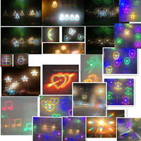 Lunettes 3D VR polarisées en verre à diffraction avec carte à grille, carte postale 3D Feux d'artifice et écran virtuel de plus de 80 pouces