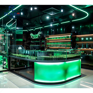 Diseño <span class=keywords><strong>de</strong></span> Decoración Interior Moderna para <span class=keywords><strong>Tienda</strong></span> <span class=keywords><strong>de</strong></span> Cigarrillos, Mostrador Cerrado para Exhibición <span class=keywords><strong>de</strong></span> Cigarrillos - Product Image 5
