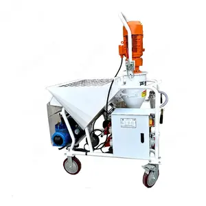 Chine fournisseur gypse plâtre machine de pulvérisation ciment plâtrage pompe mortier sec alimentation directement