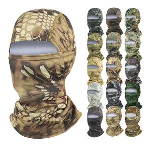 Wholesale Winter Full Face Cover Outdoor Motorcycle Breathable Mesh Windproof Face Mask <strong>Custom</strong> Logo Printing <strong>Balaclava</strong> - Product Image 1