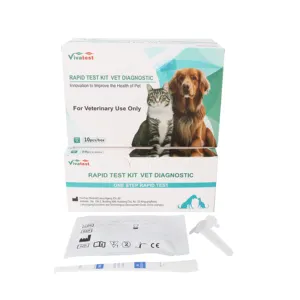 Kits de test jetables médicaux vétérinaires CHW Canine Heart Worm Ag Kit Di Test