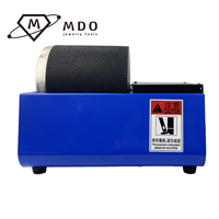 Benchtop Mini Tambour Rectifieuse Rotatif Baril Tumbler Polisseuse Bijoux Rotatif Tumbler Polisseuse 3.3LB/1.5kg Capacité