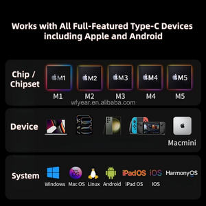Hub <span class=keywords><strong>USB</strong></span>-<span class=keywords><strong>C</strong></span> 9-en-1 4K pour VGA 2.1, <span class=keywords><strong>LAN</strong></span> Gigabit, données 5 Gbps, charge PD 100 W, lecteur de carte Micro SD, audio, en alliage d'aluminium, portable - Product Image 4