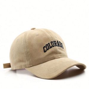 Casquette de baseball en coton doux avec logo brodé, style Colorado, pour homme, personnalisable, vente en gros - Product Image 2