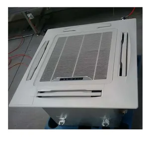 Unidad de bobina de ventilador de casete de agua para unidad de refrigeración de aire acondicionado central Unidad de bobina de ventilador de salida múltiple Agua refrigerada