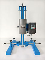 Agitateur de laboratoire à grande vitesse certifié CE 5 kg 10 kg pour dispersion chimique, mélangeur vertical, machine de laboratoire