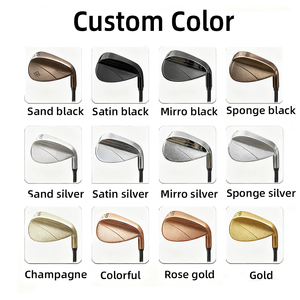 Wedge da Golf Forgiato con Logo Personalizzato e Stampa a Motivo, Nero, Vendita all'Ingrosso dalla Fabbrica - Product Image 3