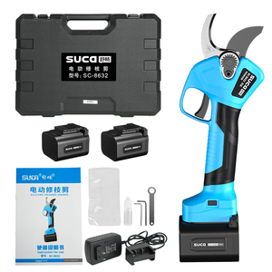 <span class=keywords><strong>SUCA</strong></span> SC-8632, Recién Llegado, Podadora de Árboles Eléctrica de 37 mm y 21 V con Batería, Tijeras de Jardinería sin Escobillas, Podadora de Árboles - Product Image 6