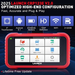 Nuevo Escáner de Diagnóstico para Autos <span class=keywords><strong>X431</strong></span> <span class=keywords><strong>CRP123E</strong></span> V2.0, Lector de Códigos OBDII, Herramienta de Diagnóstico de Fallas de Automóviles, Lectura/Borrado Completo del Sistema ABS - Product Image 4