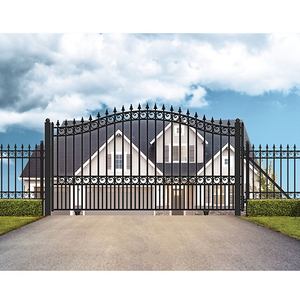 House Villa <strong>Latest</strong> Arch Steel Main <strong>Gates</strong> Door <strong>Designs</strong> Photos Catalogue Modern Beautiful Iron Pipe <strong>Grill</strong> <strong>Gate</strong> <strong>Design</strong> - Product Image 2