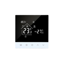 Termostato Programable RKHK WiFi Tuya con Temporizador Semanal, Pantalla Táctil, Control de Temperatura de Calefacción, Compatible con Alexa y Google