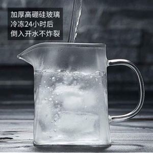 Square High Borosilicate Glass Teapot Stainless Steel Lid <b>Infuser</b> Mouth Blown Hand Made TOP Grade Multi-Capacity Eco-Friendly - Product Image 6