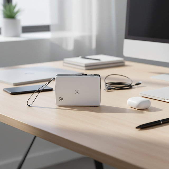 Multifunctional Travel Charger Power Bank Wireless Charging Station Fast Charging Portable High Capacity 20000mAh Smart Device