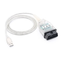 Cable de Interfaz MINI J2534 de 16 Pines con Chip FT232RL, Herramienta de Diagnóstico OBD2 TIS Techstream, Compatible con Escáner OBD2 Automotriz para Toyota