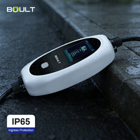 Chargeur EV portable V2L 7/3,5 kW, charge et décharge bidirectionnelle, batterie de secours