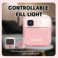 Cámara de Impresión Instantánea para Niños, Mini Impresora HD, Papel Fotográfico Térmico, Cámaras Digitales, Regalos y Juguetes para Niños