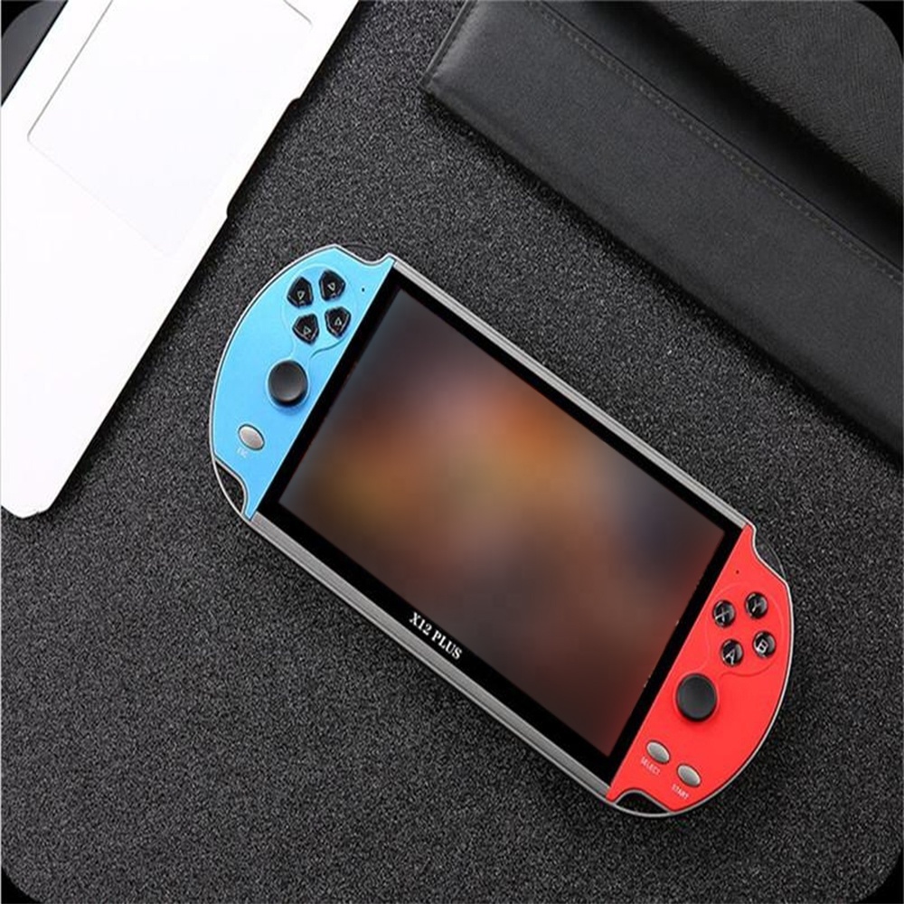 X12 Plus 7 Console de Jeu Portable Rétro Vidéo Classique MP5 Joueur de Jeux Manuel pour Enfants X12 Plus - Chine Console de jeux et consoles de jeux vidéo prix