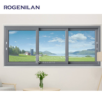 Oferta Especial 2025: Ventanas Corredizas de Aluminio de Doble Acristalamiento con Vidrio de Baja Emisividad (Low-E) y Mosquitera
