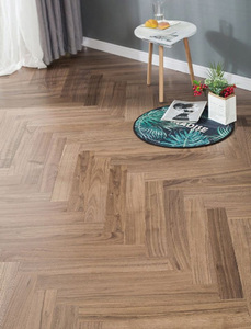Planchers en chêne blanc massif imperméables, finition rustique naturelle, texture rainurée, garantie 10 ans - Product Image 2