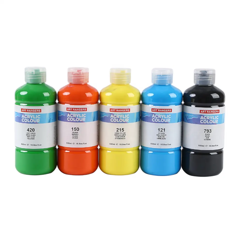 Art Ranger Acrylfarben 500ml Einzel flasche hochwertige ungiftige Kunst Zeichnung Acrylfarbe