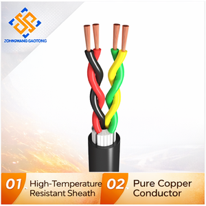 <span class=keywords><strong>Câble</strong></span> d'interphone pour système d'alarme, entrée <span class=keywords><strong>de</strong></span> porte et câblage basse tension, <span class=keywords><strong>câble</strong></span> en cuivre torsadé gainé <span class=keywords><strong>de</strong></span> PVC - Product Image 1