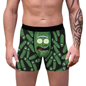 Popular sour cucumber digital printing men's underwear funny funny underwear boxer bottomed pants wholesale