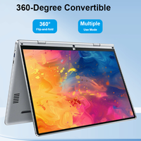 Laptop Táctil Económica de 11.6 Pulgadas, Intel A3950, 2 en 1, Yoga, 6GB RAM, 128GB/512GB/1TB SSD, Mini Notebook