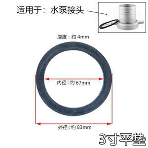 Conector de Aluminio para Bombeo con Junta de Goma Plana, Sellado de 3 Mangueras de Goma para Gasolina y Agua, Piezas de Bomba de Combustible - Product Image 5