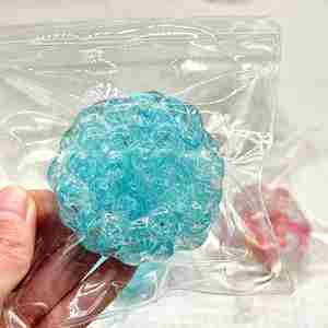 Nuevo Juguete Antiestrés de la Serie Crunchy Ball de 6 cm, TPR, para Apretar, Regalo para Niños y Adultos, con Cuentas de Hielo de Viena para un Estado de Ánimo Feliz - Product Image 1