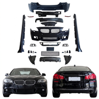Kit de carrosserie complet de style MT, ajustement direct, pare-chocs avant et arrière, jupes latérales, calandre pour BMW Série 5 2011-2017 F10 F18