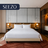 Ensemble de chambre d'hôtel, mobilier d'hôtel, style américain, port de charge USB, design luxueux, matériaux écologiques, ensemble de chambre d'hôtel