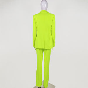 Stile europeo e americano delle donne <span class=keywords><strong>s</strong></span> formale Blazer e pantaloni completo abbigliamento da ufficio di moda per le signore eleganti - Product Image 3