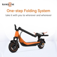 Venta caliente Stock 384.8Wh Neumático de 10 pulgadas 37V 500W Motor sin escobillas Rápido Portátil Plegable Adultos Dos ruedas Scooters eléctricos