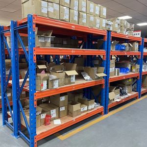 أرفف وحدة أرفف معدنية بإطار للخدمة الشاقة ، أرفف مستودع - Product Image 4