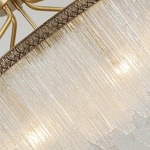 Lámparas Colgantes de Cristal LED Redondas para Decoración de Interiores Personalizada, Lámparas de Araña de Lujo para Villas, Escaleras de Hoteles, Techos Altos - Product Image 3