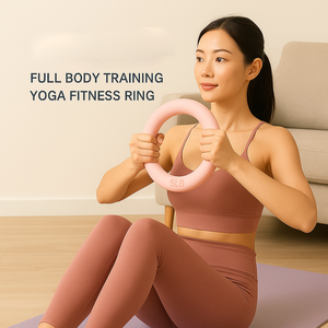 Good Price Home Fitness Equipment 5 <b>8</b> 10 15lb Yoga Weight Loss Ring Hand Weight Training Silicone Energy Power Ring Dumbbell - Product Image 4