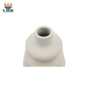 निर्माता गर्म बिक्री nordic न्यूनतम सिरेमिक <span class=keywords><strong>vase</strong></span> मैट रेत-ग्लेज्ड स्टेक्ड रिंग फूल vese लिविंग रूम टेबलटॉप सजावट ves। - Product Image 4
