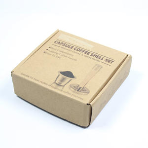 Ensemble de capsules de café réutilisables en métal chaud 6 pièces <span class=keywords><strong>Capsule</strong></span> de café rechargeable avec 2 capsules de café en métal - Product Image 4