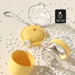 Yeni 2in1 BPA ücretsiz büyük kapasiteli taşınabilir kediler ve köpekler açık su bardağı yeme gıda ve içme suyu Pet şişe ürünleri - Product Image 4