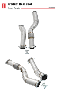Tubo de Escape de Acero Inoxidable 304 para Automóvil, para Modelos 2019-2024 S58 M3 M4 G80 G82 G83 G87 S58 3.0T - Product Image 6