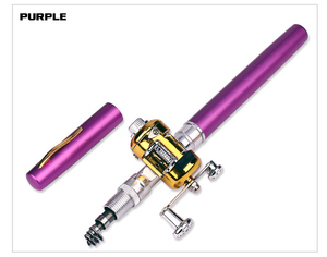 Portable Pocket Telescopic Mini <strong>Fishing</strong> Pole <strong>Pen</strong> Shape Folded <strong>Fishing</strong> <strong>Rod</strong> With Reel Wheel <strong>Fishing</strong> <strong>Rod</strong> - Product Image 4