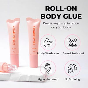 Colle adhésive professionnelle pour vêtements, sans danger pour la peau, colle <span class=keywords><strong>de</strong></span> mode longue durée, résistante à la transpiration, colle tissu-corps pour essentiels <span class=keywords><strong>de</strong></span> garde-robe - Product Image 4