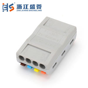 Соединитель кабельный промышленный универсальный CZLS-224, 4-полюсный, винтовое соединение, быстрый, компактный, для быстрой проводки, 32А, 20-8 - Product Image 2