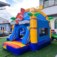 Château gonflable avec toboggan, combo de château gonflable pour enfants, location pour événements
