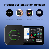 Nuevo Reproductor Multimedia para Auto con Sistema Android 15, CarPlay AI Box 4G+64GB, Adaptador Inalámbrico, Compatible con Pantalla Dividida y Múltiples Aplicaciones