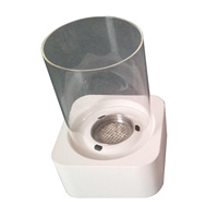 Petite cheminée bioéthanol décorative de table en métal Bongo Classic