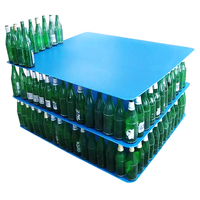 Feuille de protection en plastique ondulé PP personnalisée, couleur et taille sur mesure, pour palettes et bouteilles