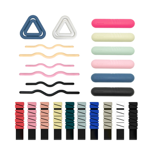 Set de Yoga Ecológico Personalizado al por Mayor Todo en Uno: Esterilla Curva, Bloque, Rodillo, Pelota de Masaje, Calcetines y Correa para Principiantes y Uso en Casa - Product Image 4