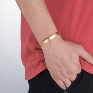 Encantamientos de estilo chino de la Gran Misericordia Escritura Pulsera de acero inoxidable Maha Karuna Dharani de acero inoxidable - Product Image 3